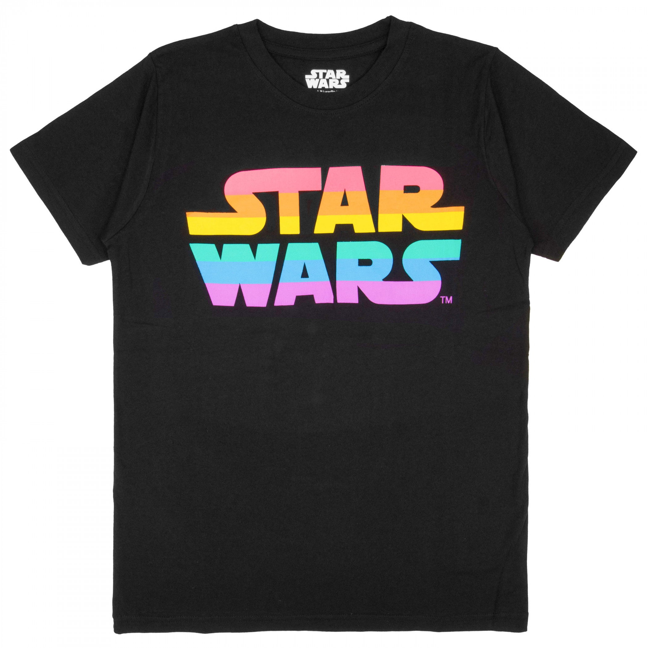 Star Wars Rainbow Logo T-Shirt